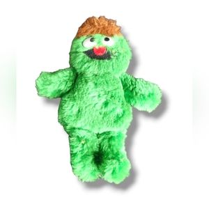 1983 Plush Oscar The Grouch Sesame Street Muppets Applause Stuffed Toy
